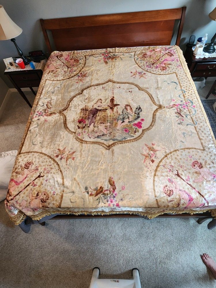 Vintage Italian Bedpread Or Couch Cover