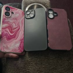 2 Iphone 16 Cases And 1 iPhone 15 Case 6$ For All 3 New 