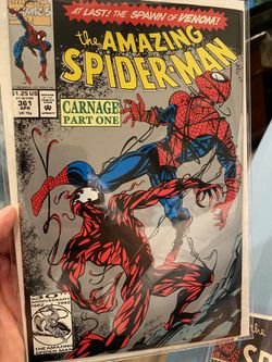 Amazing Spider-man 361 - High Grade 1st Full App Of Carnage