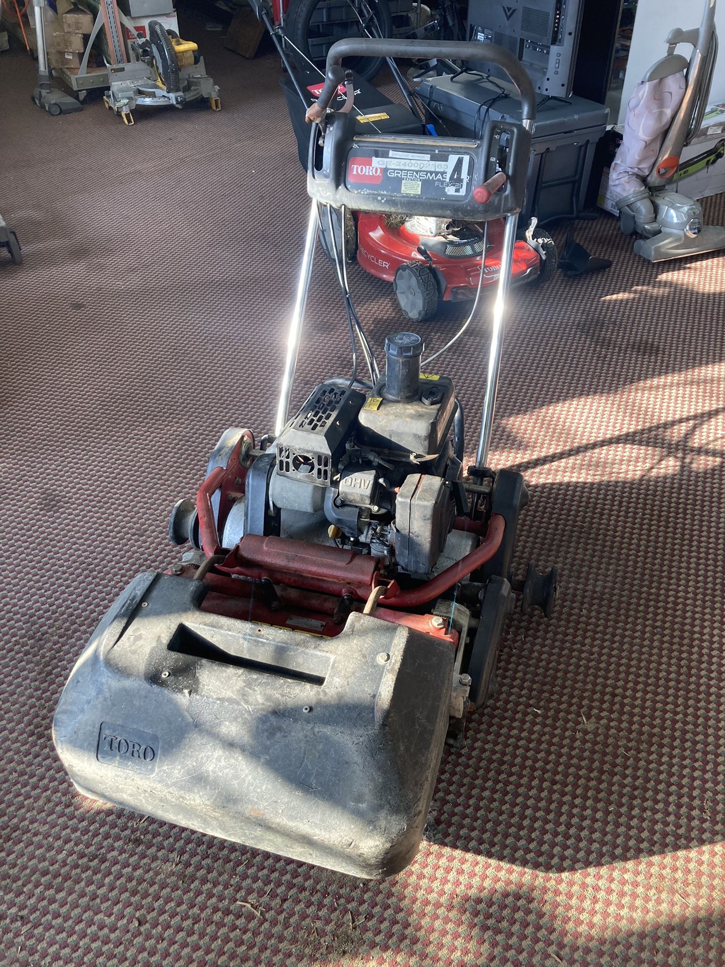 Toro Greenmaster Reel Mower Catcher