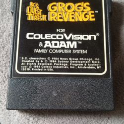  Grogs Revenge For Coleco Vision & Adams