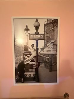 Framed Black and White Vintage Ballet Prints