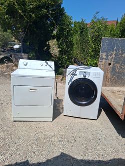 Lavadora y secadora
