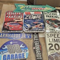 Assorted Earnhardt Signs