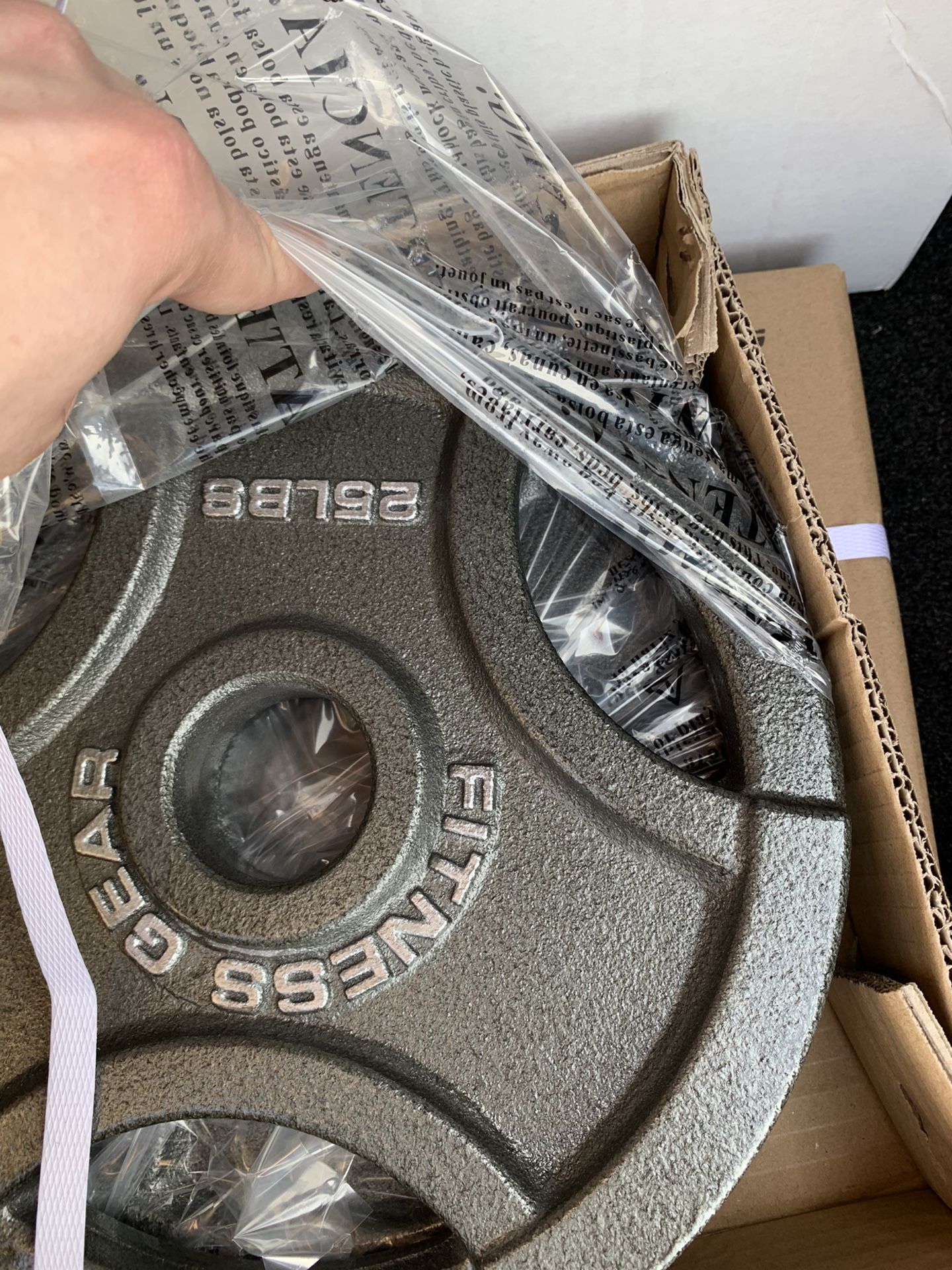 Olympic Weights . Pair Of 25 (new)