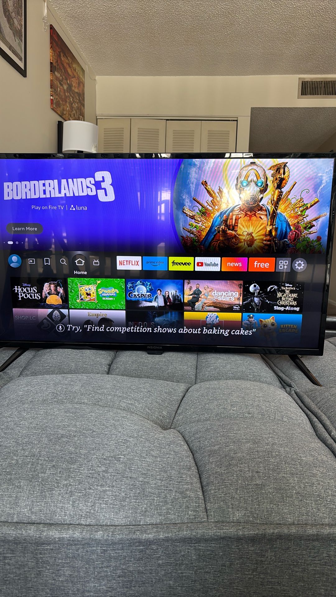 Insignia Amazon Smart TV 40” Hd Smart Tv