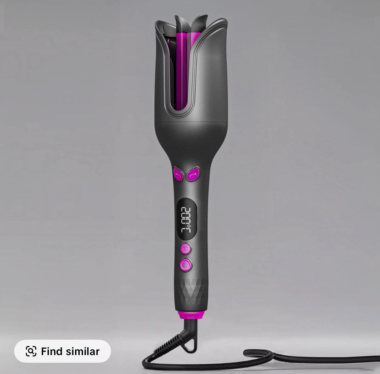 Automatic hair curling lron,32mm comfort stick lazy curling tool,electric rotary large curling without damaging hair curler,100 Million lonic care cur