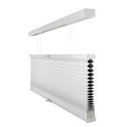 Chicology Simply White 69.5x48 Cordless Top Down Bottom Up Blackout Cellular Shade