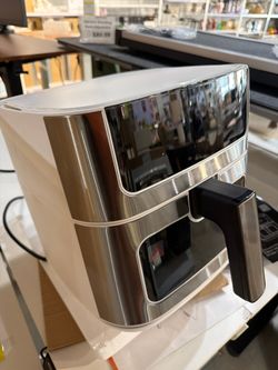 White air fryer - white, gray, pink or black
