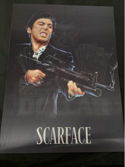 Scarface lenticular poster