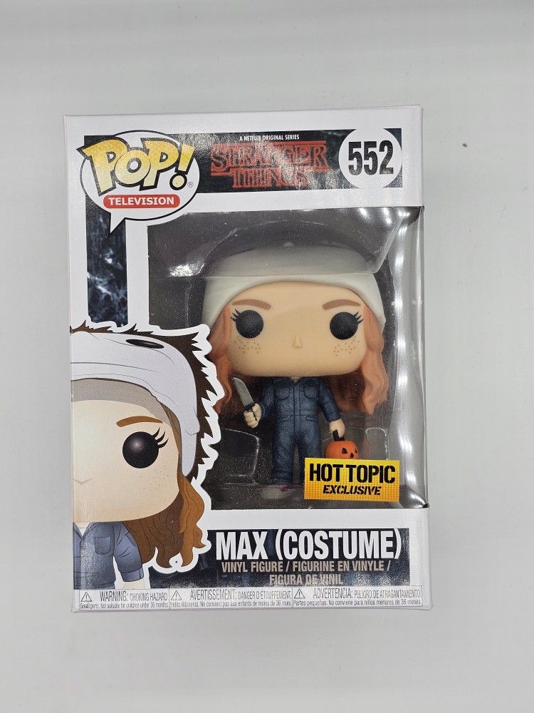 Funko Pop! Television Stranger Things #552 – Max (Costume) Hot Topic Exclusive – Brand New