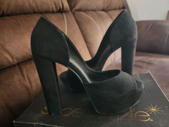 Black heels