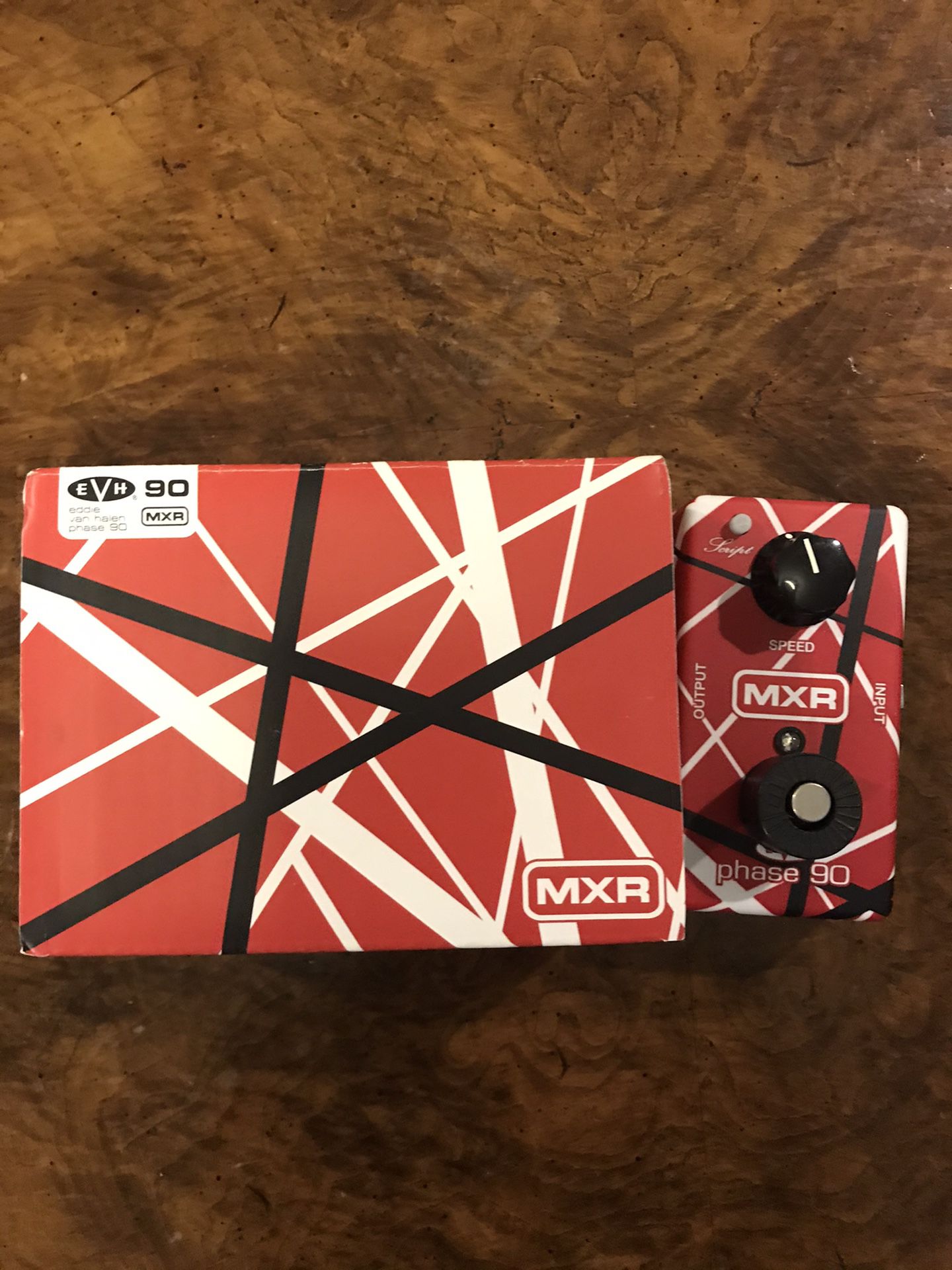 EVH MXR Phaser Guitar Pedal with box