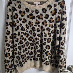 Women's Leopard Sweater