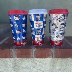 HELLO KITTY x DODGERS Cups