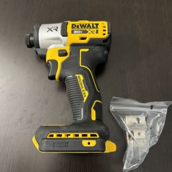 Dewalt 20V MAX XR Cordless Brushless 1/4 in. 3-Speed Impact Driver - TOOL ONLY