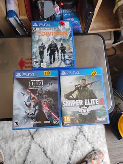 3 PS4 Games