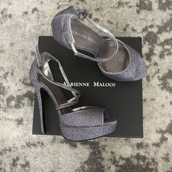 Adrienne Maloof sparkly heels size: 7