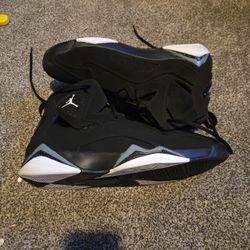 Size 13- Jordan True Flight Black Cool Grey