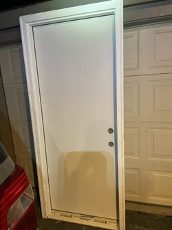 Steel Entry Door 32x80 90 Minute Fire Rated New