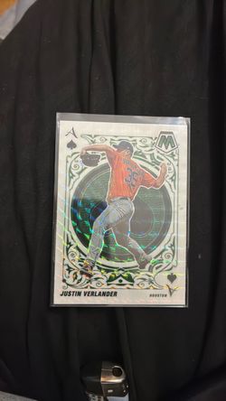 Justin Verlander Panini Mosaic Baseball Card
