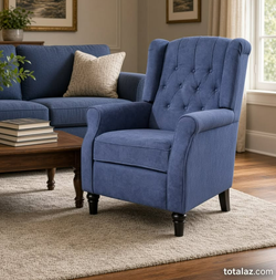 Classic Push Back Recliner Chair