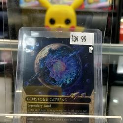 Gemstone Caverns Magic Card Galaxy Foil