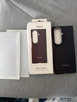 Samsung Galaxy Z Fold8 Fold 8 Ultra Carbon Fiber Pattern Magnet Case Slim Aramid Fiber Magnetic Cover Shockproof Protect Shell