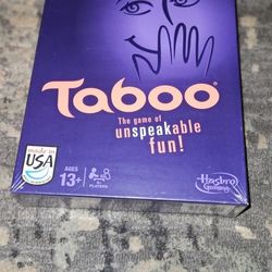 Taboo The Game Of Unspeakable Fun (2013) Brand New & Factory Sealed!!