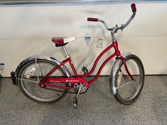 1978 Schwinn Bamtam bike (red) Chicago-built