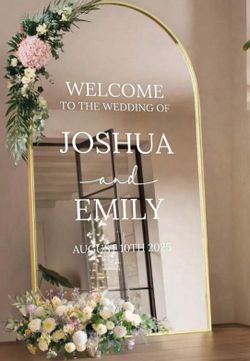 Mirror Decals Any Occcasions 