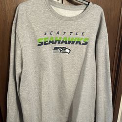 Mens Fanatics Seattle Seahawks Sweatshirt 3XL Used 