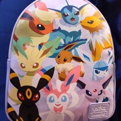 Pokemon Brand New Lougefly Authentic Eevie Evolution Mini Backpack $42