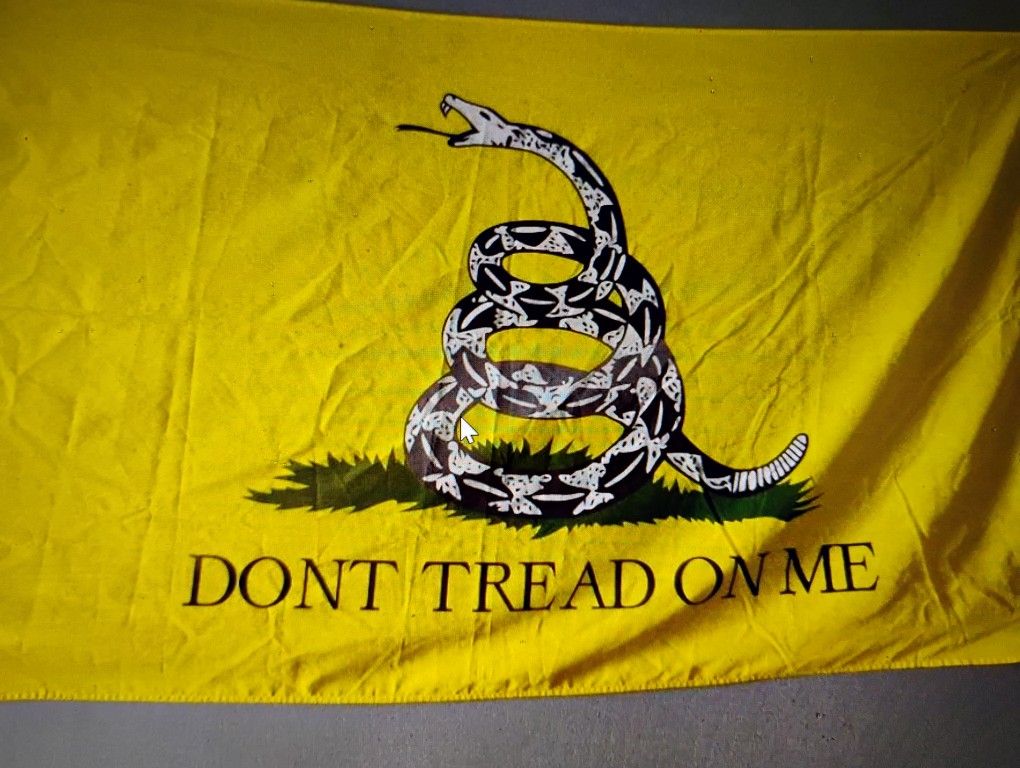 Pair Of Gadsden Flags 2 For $5