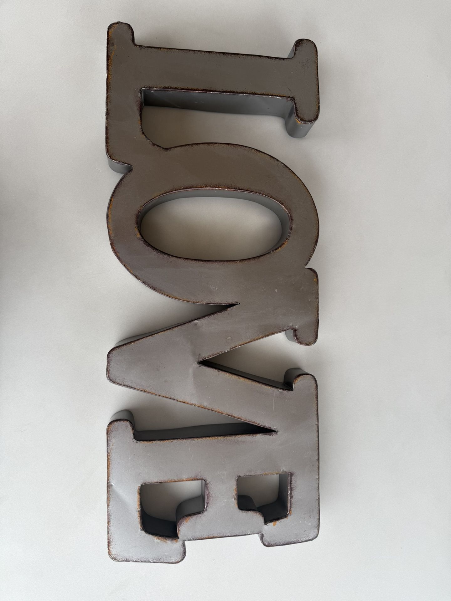 Metal Rustic Love Sign