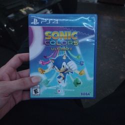 Sonic Colors Ultimate PS4 Game