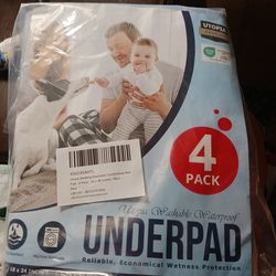 Under washable pads