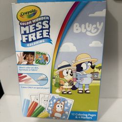 Crayola Bluey Color Wonder Mess Free Coloring 