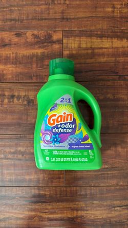 Gain + ODOR Defense Laundry Detergent; Super Fresh Blast  Scent 88 oz