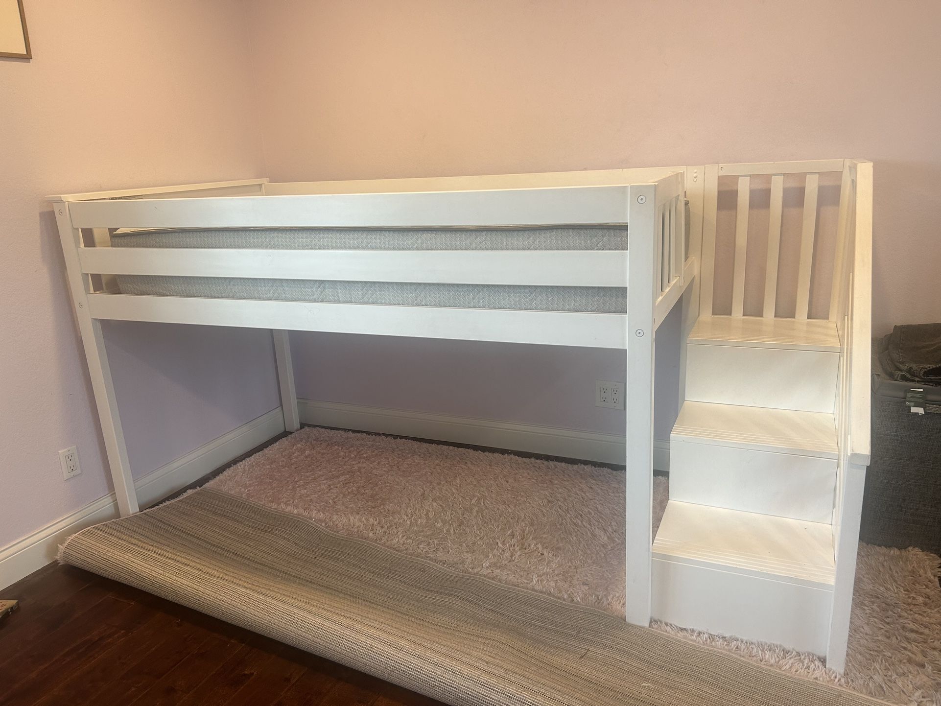 Twin Size bed frames- (1) Loft & (1) Trundle