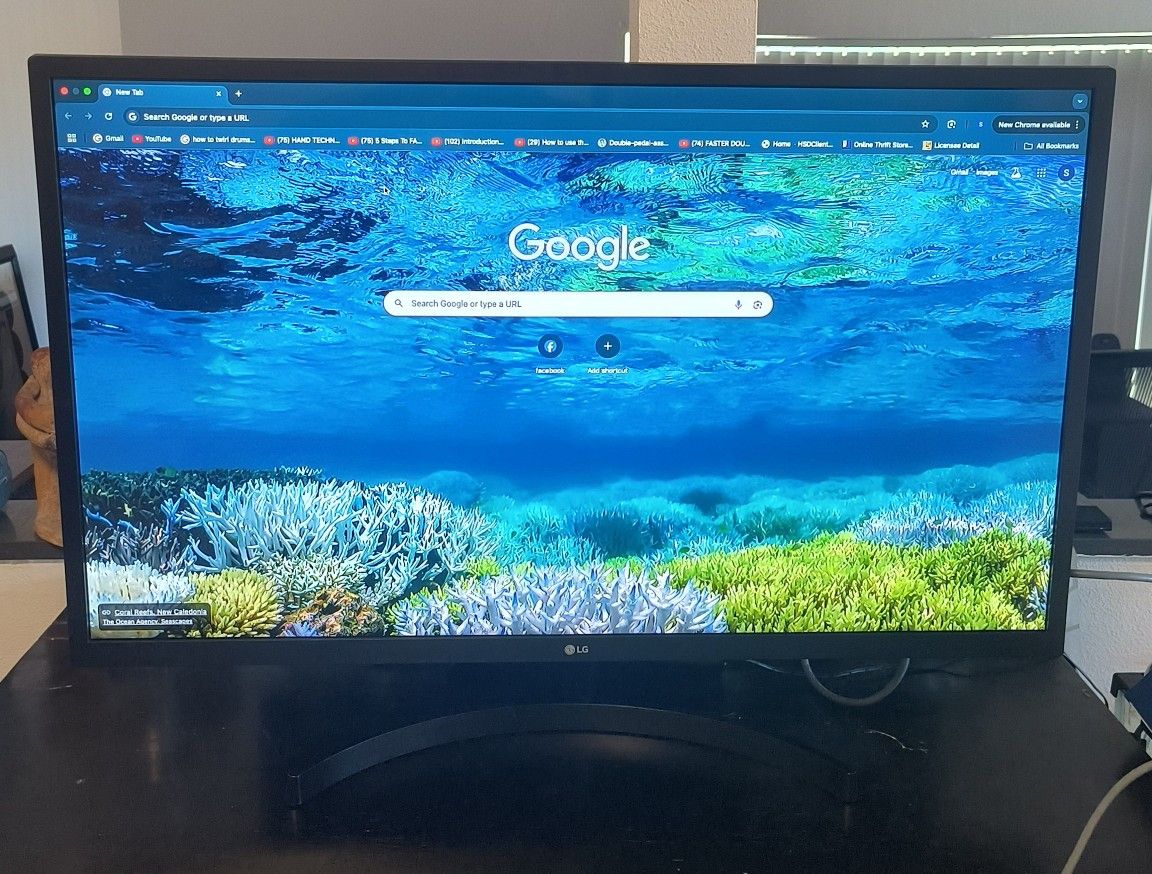 (2021) LG (32MN60T-B) 32" Class FHD IPS FreeSync Computer Gaming Monitor - Like New!!!