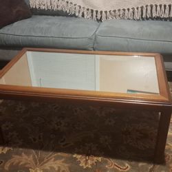 Mirror Coffee Table End Table For Living Room 