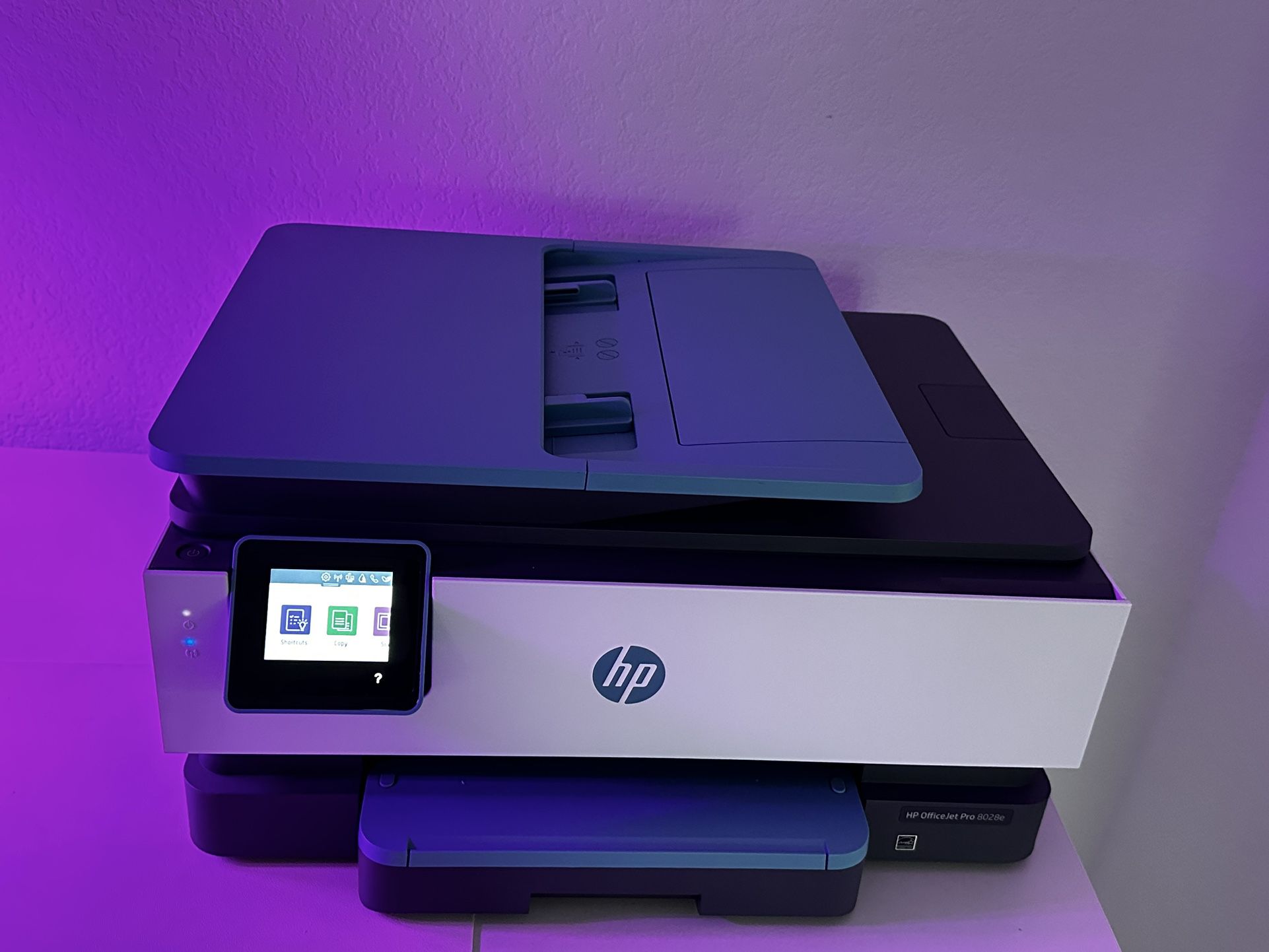 Hp officejet 8028 printer/scanner - like new