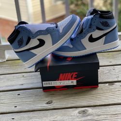 BRAND NEW JORDAN 1 “UNIVERSITY BLUE” FOR SALE!!! MENS SIZE 9  $450