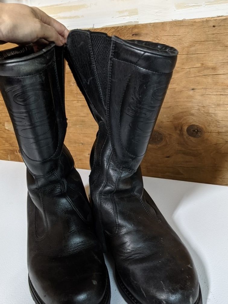 SIDI Men Motorcycle leather boots in good used condition - size 41