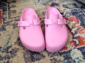BRAND NEW PINK BIRKENSTOCKS! 🌸💕