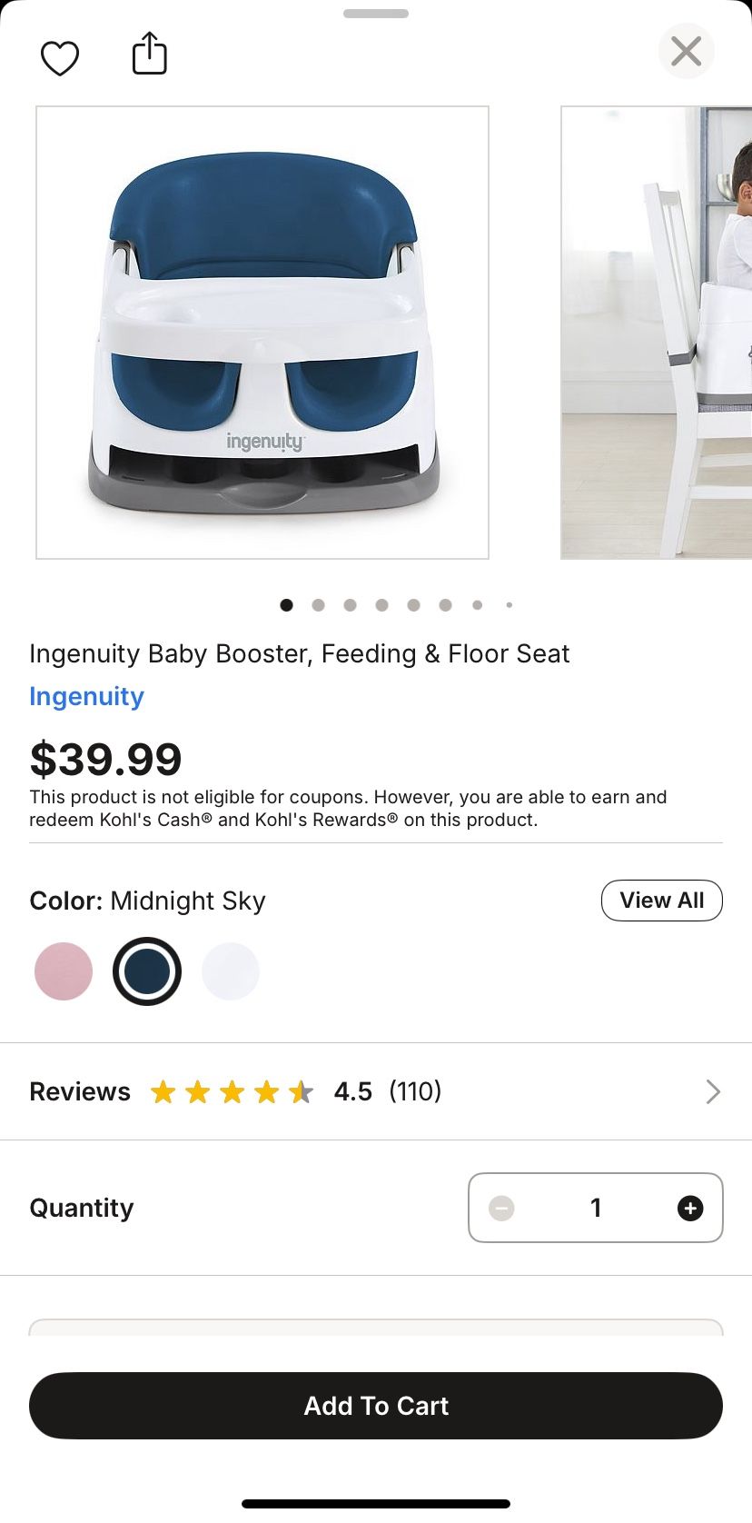 Feeding Booster Seat 