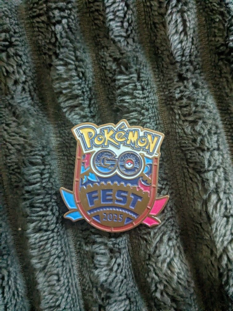 Pokemon Go Fest 2025 Pin