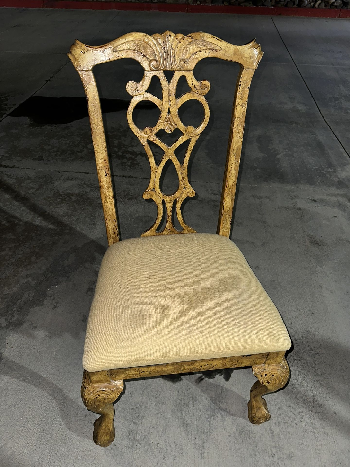 Chippendale Wooden Chairs 