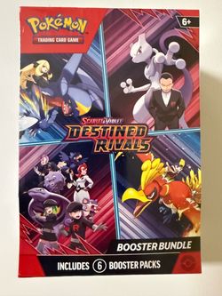 2025 Pokemon Scarlet & Violet Destined Rivals Booster Bundle